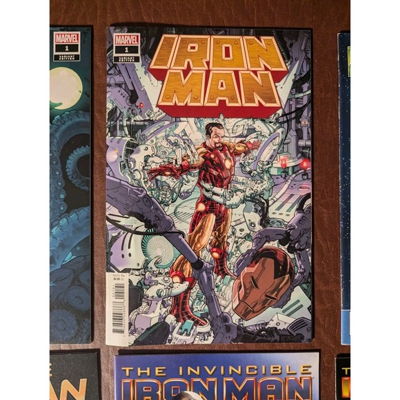 Iron Man Variant Lot (12) NM Range w/ 1st Rescue Pepper Potts MCU Marvel Comics - Picture 3 of 13